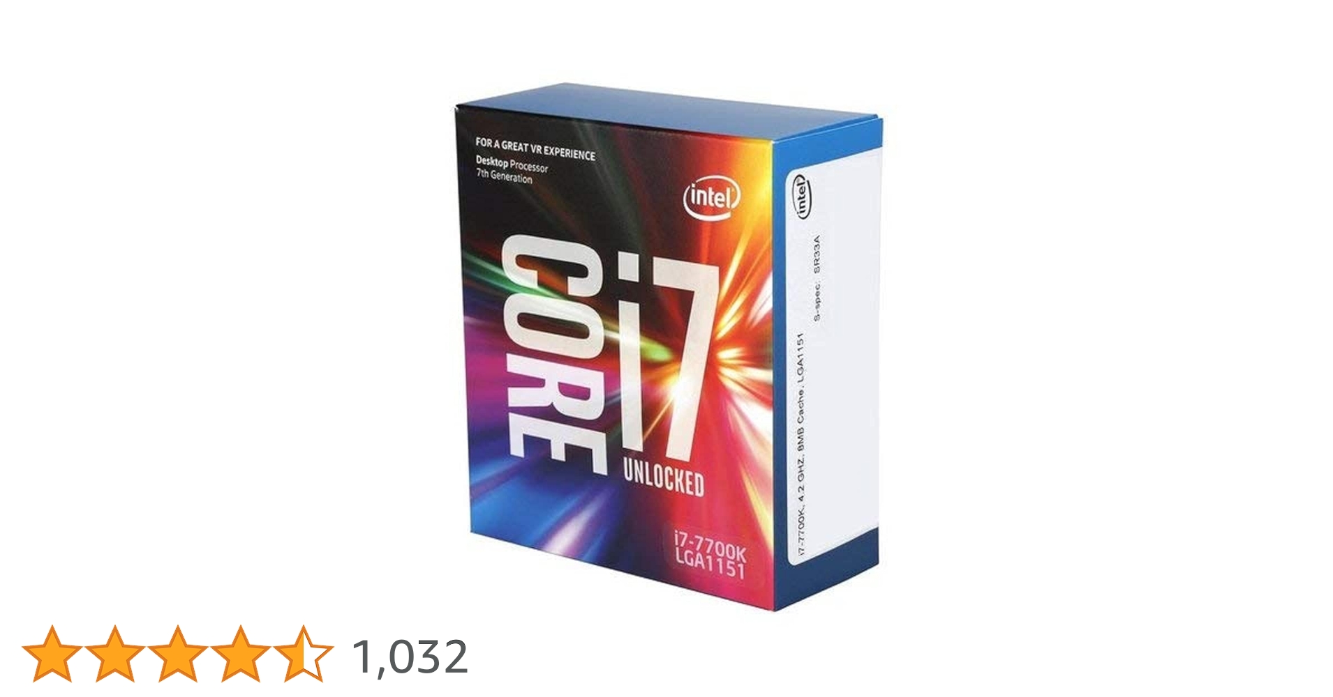 CPU INTEL CORE i7-7700K Intel Core i7-7700K Kaby Lake Quad-Core Processor | Socket